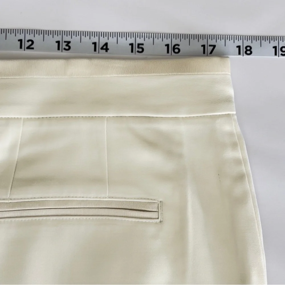 RAG & BONE New York Women’s Size 10 Cream Straight Legged Tailored Suit Pants